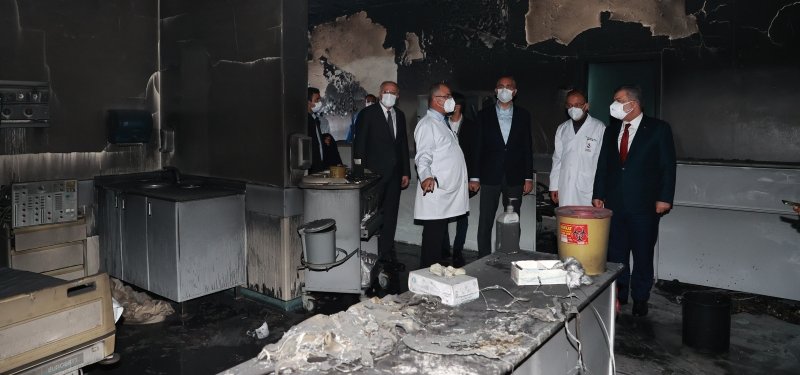 Hospital fire costs lives of 10 COVID-19 patients at ICU in Turkey's Gaziantep province