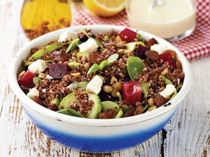 Semizotlu Kinoa Salatası