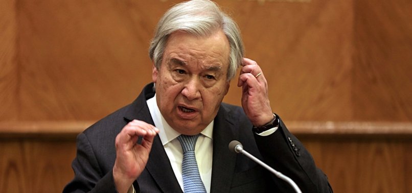 UN CHIEF: MANY MUSLIMS IN GAZA, SUDAN NOT ABLE TO CELEBRATE EID