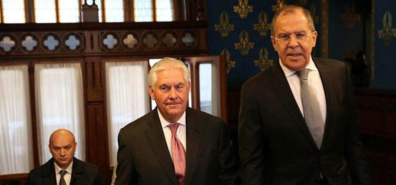 RUSSIAS LAVROV AND U.S. TILLERSON DISCUSS SYRIA -RUSSIA
