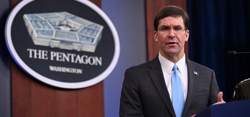US TROOP REDUCTION IN NORTHEAST SYRIA COMPLETE, ESPER SAYS