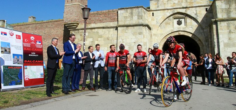TURKISH, SERBIAN CYCLISTS TO PEDAL FOR FRIENDSHIP