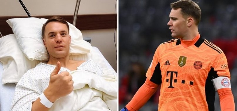BAYERN KEEPER NEUER HAS OPERATION ON KNEE, OUT FOR WEEKS