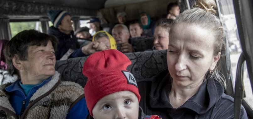 NEARLY 11,000 PEOPLE EVACUATED IN UKRAINES KHARKIV REGION