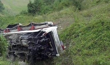 At least 12 killed in Peruvian bus crash