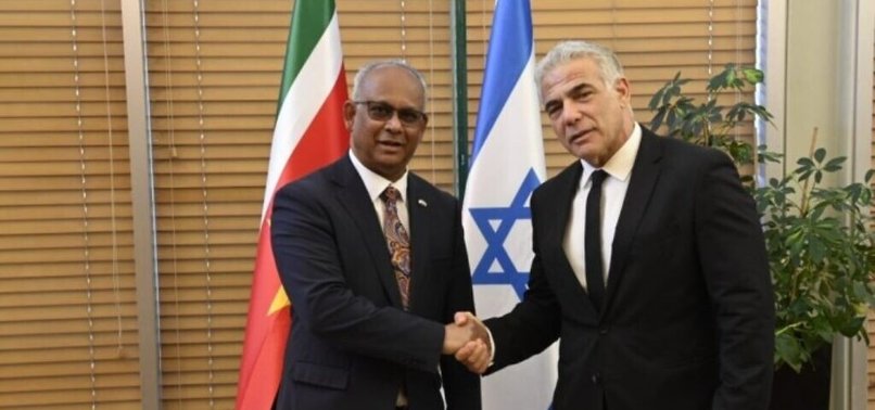 SURINAME TURNS BACK DECISION TO OPEN EMBASSY IN JERUSALEM