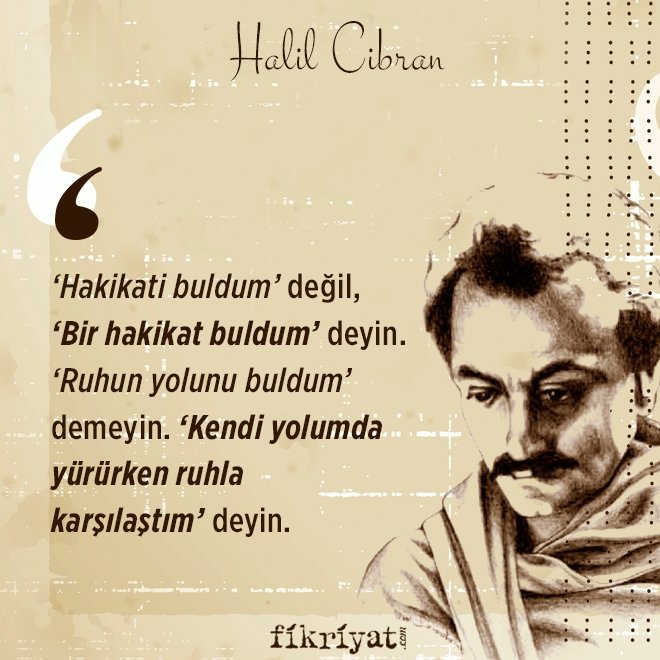 Halil Cibran’dan 25 alıntı