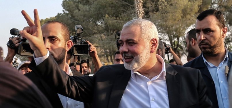 HAMAS CHIEF HANIYEH SAYS THEY ARE ON VERGE OF GREAT VICTORY