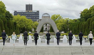 G7 leaders pay respects at Hiroshima memorial amidst looming threats