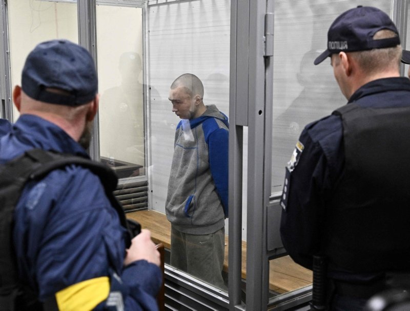 Regretful Russian sentenced to life in first war crimes trial in Kyiv