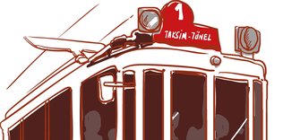 Nostalji tramvayı, çürüttün bizi