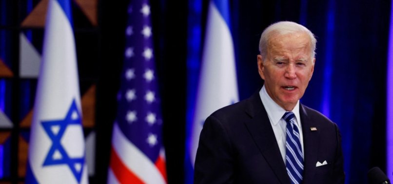 BIDEN REITERATES TWO-STATE SOLUTION TO FIND PEACE BETWEEN ISRAEL AND PALESTINE