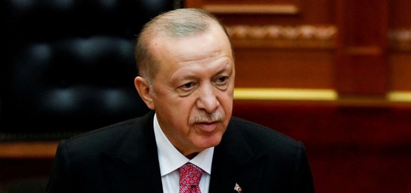 TURKEY WANTS PEACE IN REGION, PRESIDENT ERDOĞAN SAYS ON RUSSIA-UKRAINE TENSION