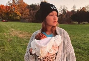 Gigi Hadid, 4 ay önce dünyaya gelen kızının adını açıkladı