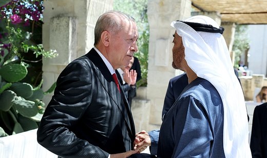 Turkish, UAE presidents discuss ’genocidal policies’ in Gaza
