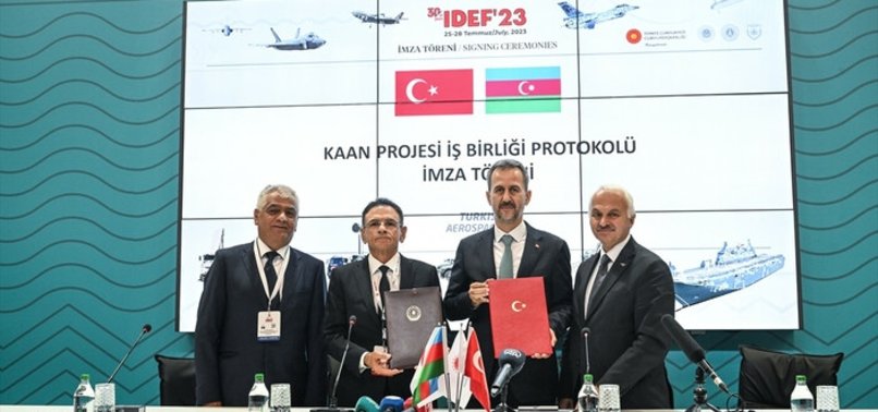 NATIONAL COMBAT AIRCRAFT KAAN TO BE DEVELOPED WITH AZERBAIJAN
