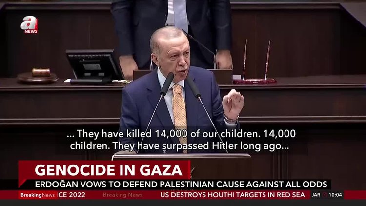 Erdoğan vows to defend Palestinian cause against all odds