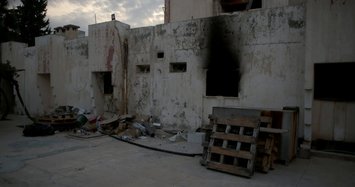 YPG terrorists set fire to Tal Abyad hospital as fleeing region