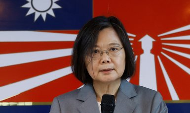 Taiwan president begins visit to sole African ally Eswatini