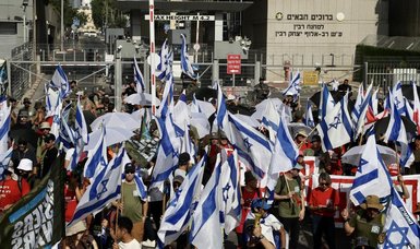 Israeli private sector strikes against judiciary reform
