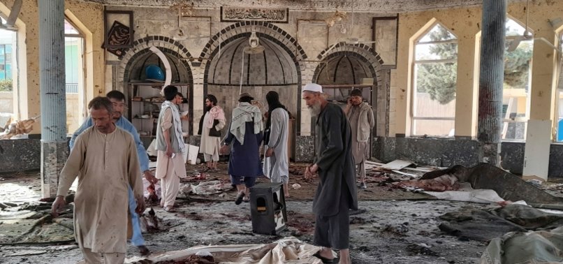 BOMB ATTACK KILLS DOZENS OF WORSHIPPERS AT SHIITE MOSQUE IN AFGHANISTANS KUNDUZ