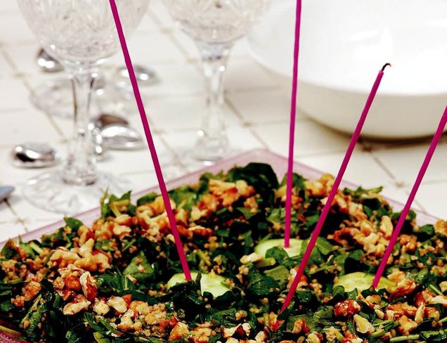Bulgurlu Roka Salatası