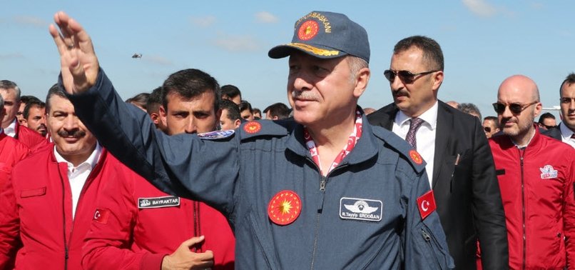 TURKEY USES 65 PERCENT OF INDIGENOUS PRODUCTS IN DEFENSE INDUSTRY: ERDOĞAN