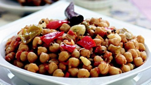 Zeytinyağlı Baharatlı Nohut