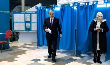 Kazakh president Tokayev wins 82.45% of votes in snap election - exit poll