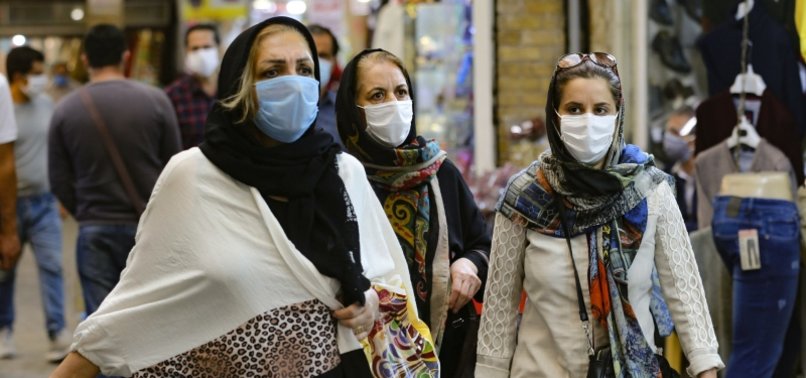 IRANS CORONAVIRUS DEATH TOLL UP BY 476 OVER 24 HOURS AT 43,418