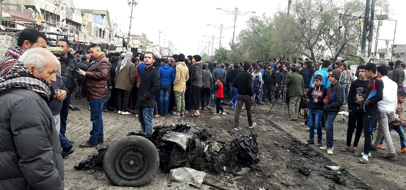 SUICIDE BOMBING KILLS 7 IN WESTERN IRAQ