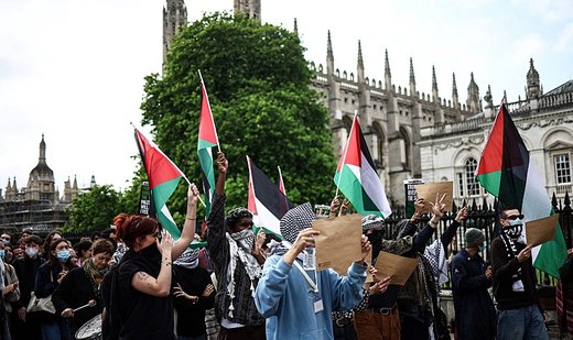 Pro-Palestine protest: ‘Cambridge University cut ties with Russia, so why not Israel?’