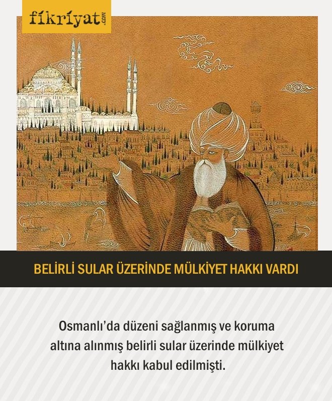 BELİRLİ SULAR ÜZERİNDE MÜLKİYET HAKKI VARDI