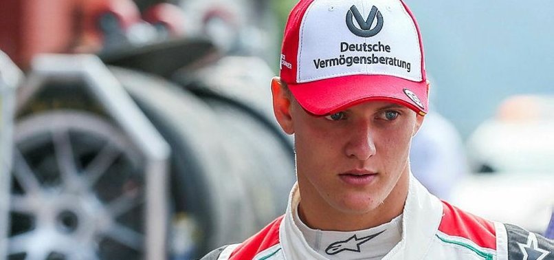 SCHUMACHERS SON DRIVES OLD F1 CAR TO MARK 25TH ANNIVERSARY