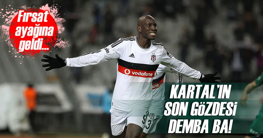 Beşiktaş’ta gözler Demba Ba’ya çevrildi