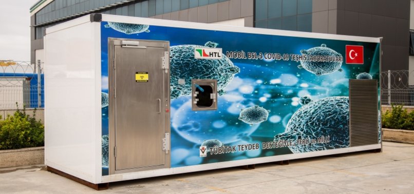 TURKISH TECHNOLOGY FIRM DEVELOPS MOBILE LAB TO HELP PEOPLE TEST FOR CORONAVIRUS DISEASE IN ALL LOCATIONS