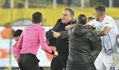 Ankaragücü head Faruk Koca resigns after punching referee just after match