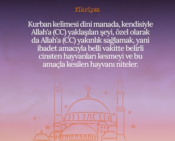 kurban bayramı arefe günü ne zaman