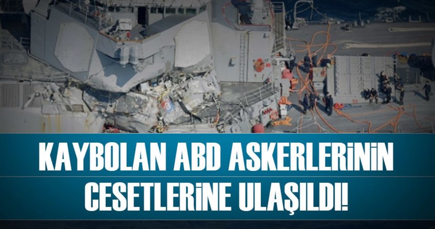 ABD askerlerinin cesetlerine ulaşıldı