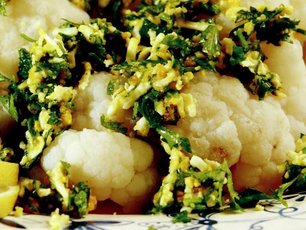Yumurtalı Karnabahar Salatası