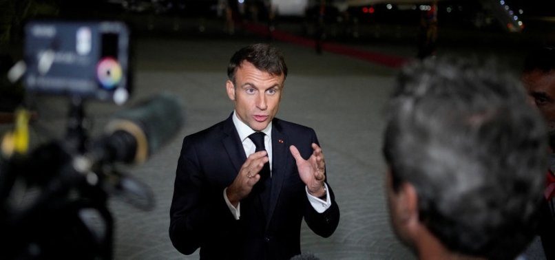 FRENCH PRESIDENT WARNS MASSIVE GROUND OPERATION INTO GAZA BY ISRAEL WOULD BE ‘A MISTAKE’