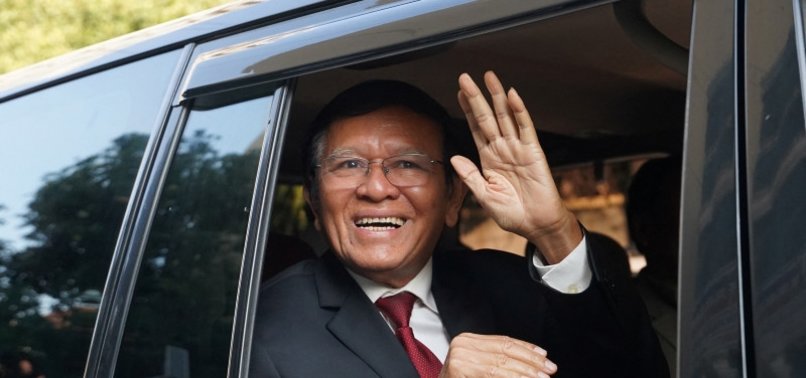 CAMBODIA OPPOSITION LEADER JAILED 27 YEARS FOR TREASON