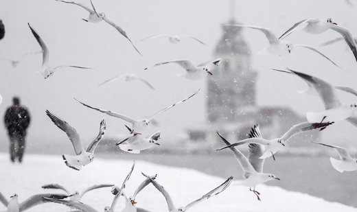Cold weather hits Istanbul: Snow and mixed precipitation expected