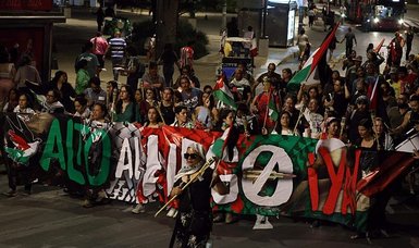 Pro-Palestine rally organized in Mexico
