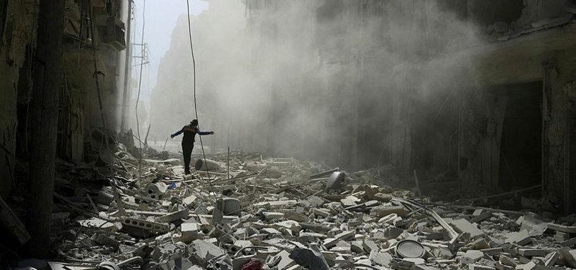 RUSSIAN STRIKES IN SYRIAS IDLIB KILL 27 CIVILIANS