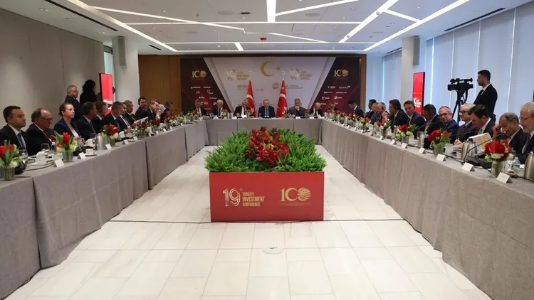 Erdogan meets business leaders in New York during UN visit