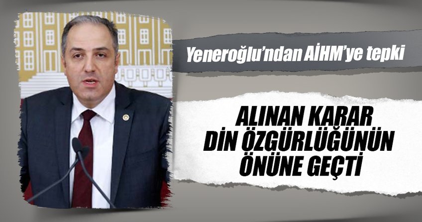 ’’Uyum, din özgürlüğünün önüne çekildi’’