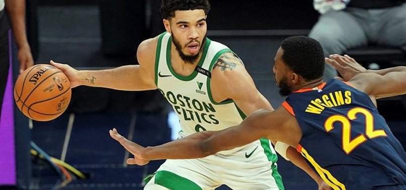 BOSTON CELTICS START TRIP WITH VICTORY OVER GOLDEN STATE WARRIORS