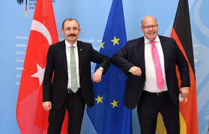 MuşAlmanyaEkonomiveEnerjiBakanıilebirarayageldi
