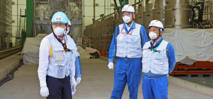 JAPANS PREMIER VISITS FUKUSHIMA NUCLEAR PLANT AHEAD OF TREATED RADIOACTIVE WATER RELEASE
